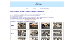 Desktop Screenshot of office-clearance.com